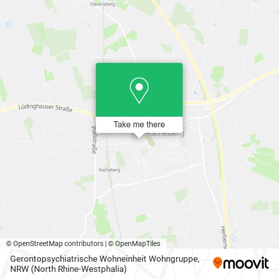 Gerontopsychiatrische Wohneinheit Wohngruppe map
