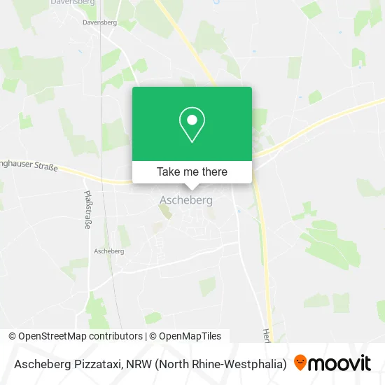 Карта Ascheberg Pizzataxi