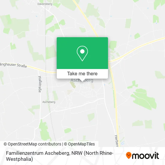 Карта Familienzentrum Ascheberg