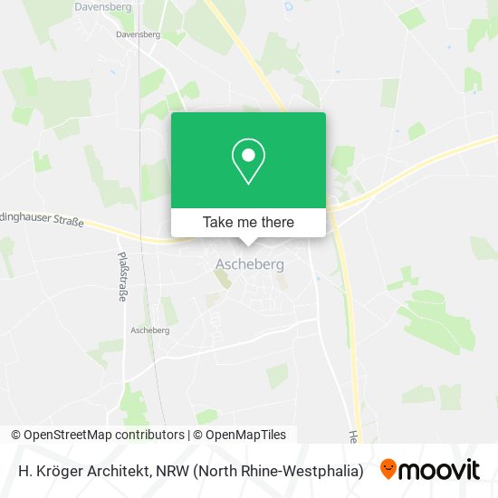 H. Kröger Architekt map