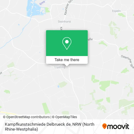 Карта Kampfkunstschmiede Delbrueck de