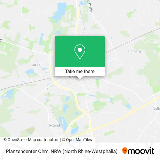 Карта Planzencenter Ohm