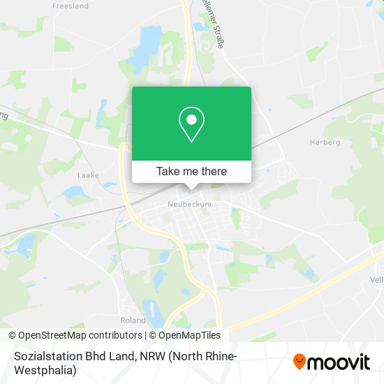 Sozialstation Bhd Land map