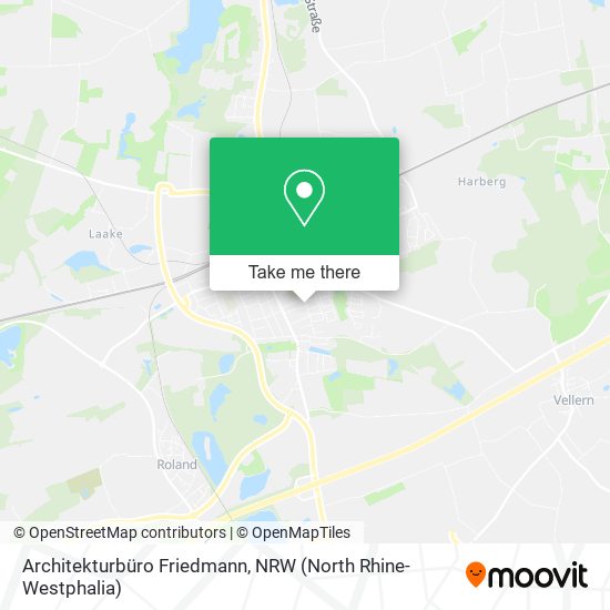 Architekturbüro Friedmann map