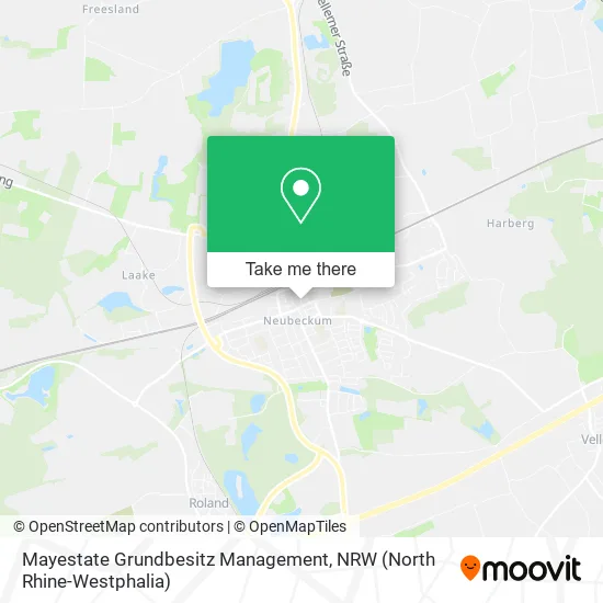 Карта Mayestate Grundbesitz Management