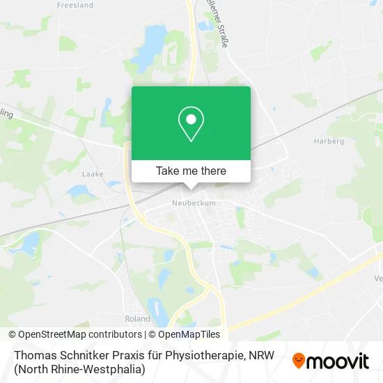 Карта Thomas Schnitker Praxis für Physiotherapie