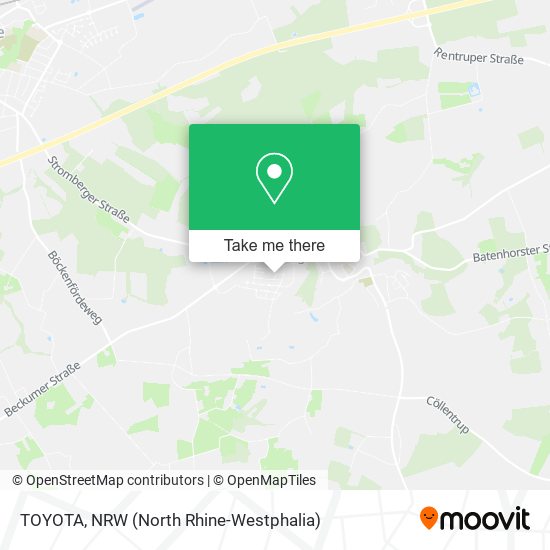 TOYOTA map