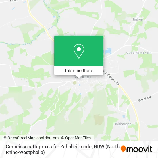 Карта Gemeinschaftspraxis für Zahnheilkunde