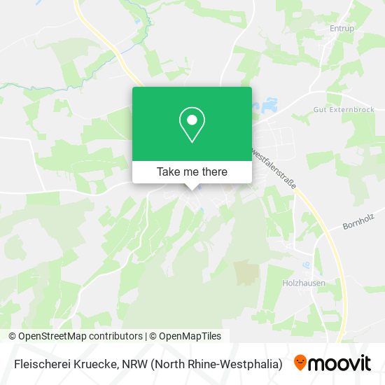 Fleischerei Kruecke map