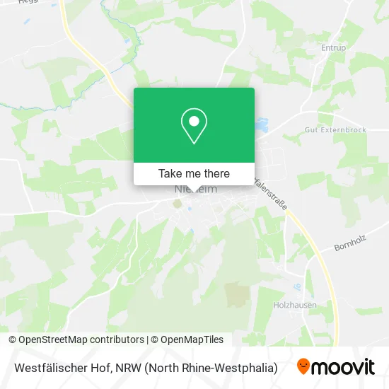 Карта Westfälischer Hof