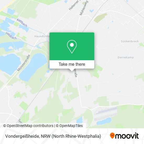 Карта Vondergeißheide