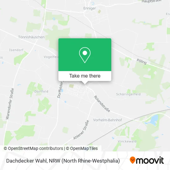 Карта Dachdecker Wahl