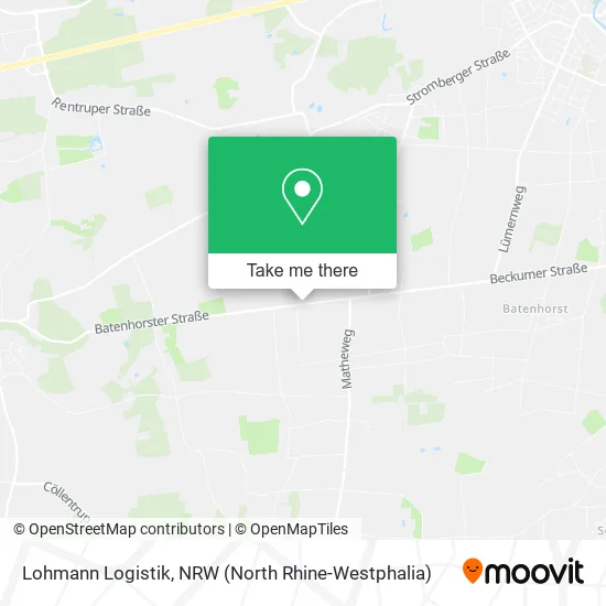Карта Lohmann Logistik