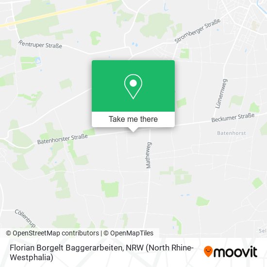 Florian Borgelt Baggerarbeiten map