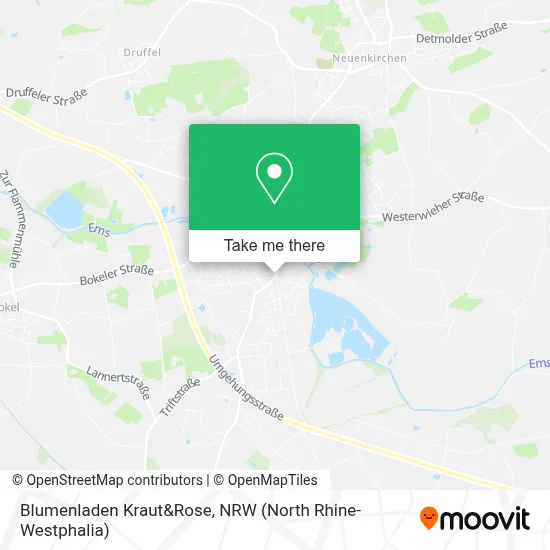 Blumenladen Kraut&Rose map