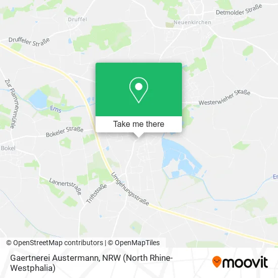Карта Gaertnerei Austermann