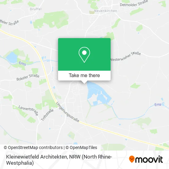 Карта Kleinewietfeld Architekten