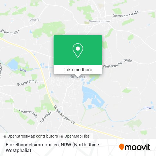 Einzelhandelsimmobilien map