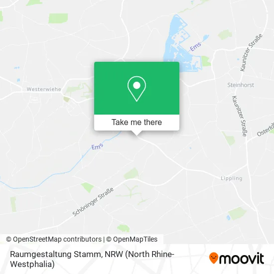 Карта Raumgestaltung Stamm