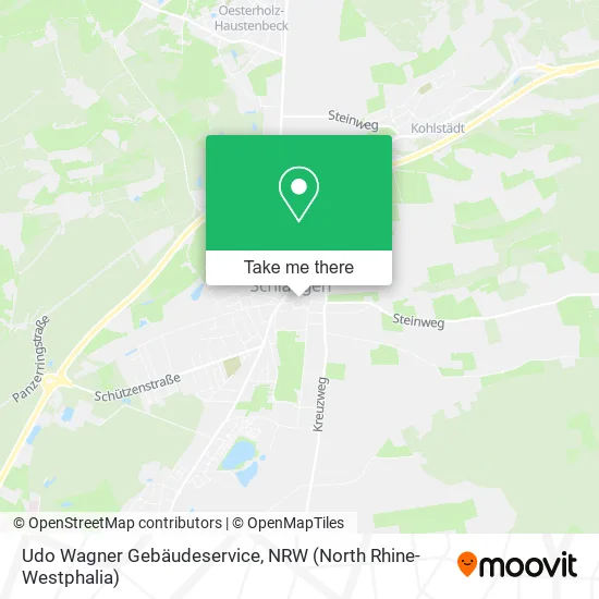 Карта Udo Wagner Gebäudeservice