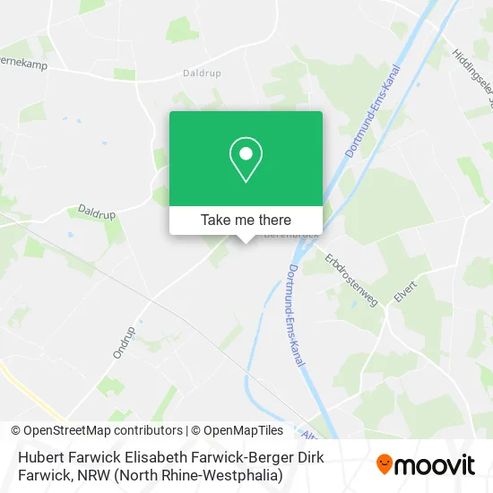 Карта Hubert Farwick Elisabeth Farwick-Berger Dirk Farwick
