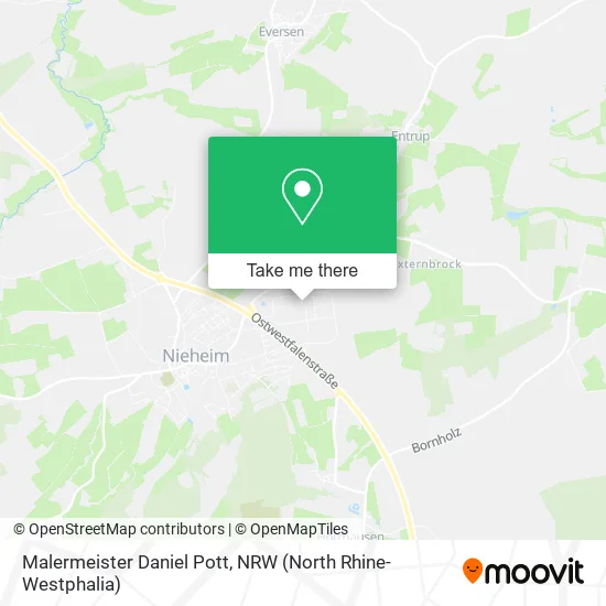 Malermeister Daniel Pott map