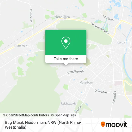 Карта Bag Musik Niederrhein