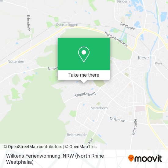 Wilkens Ferienwohnung map