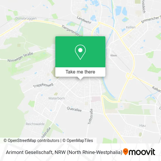 Arimont Gesellschaft map