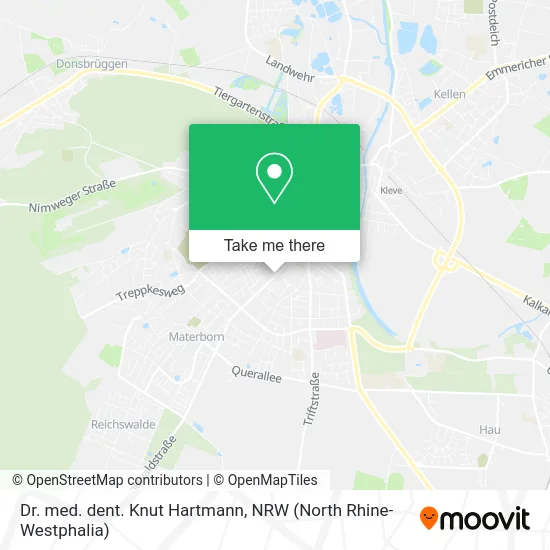 Dr. med. dent. Knut Hartmann map