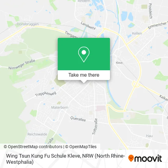Карта Wing Tsun Kung Fu Schule Kleve