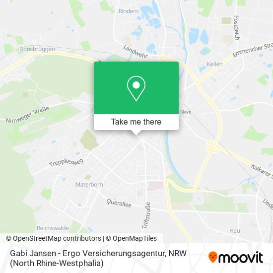 Gabi Jansen - Ergo Versicherungsagentur map