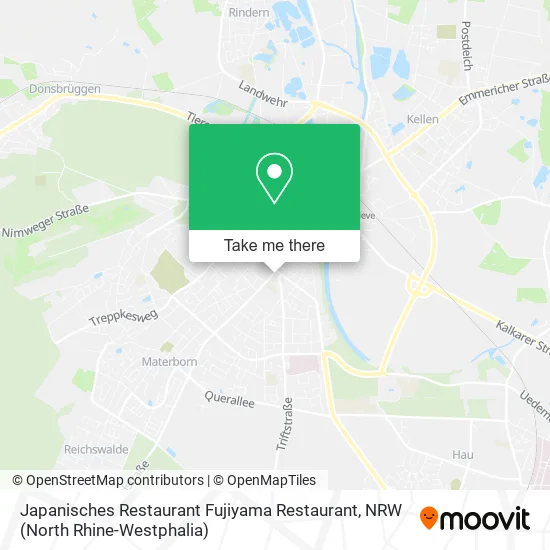 Карта Japanisches Restaurant Fujiyama Restaurant