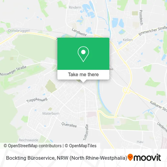 Bockting Büroservice map
