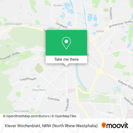 Карта Klever Wochenblatt