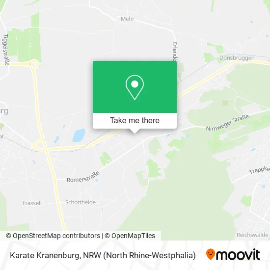 Карта Karate Kranenburg