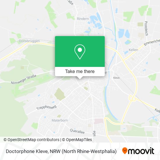 Doctorphone Kleve map