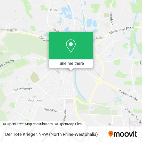 Карта Der Tote Krieger