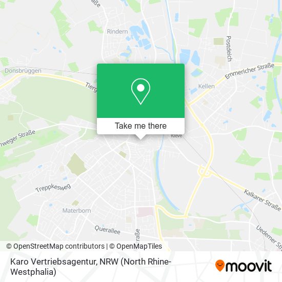 Karo Vertriebsagentur map