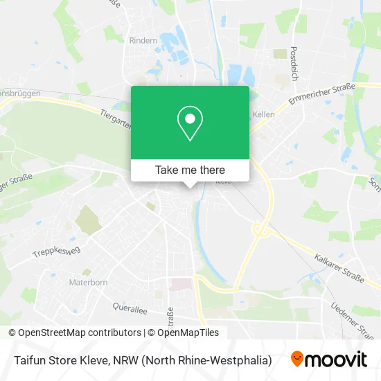 Карта Taifun Store Kleve