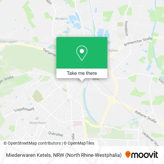 Карта Miederwaren Ketels
