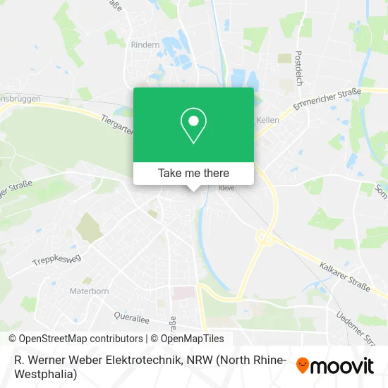 Карта R. Werner Weber Elektrotechnik