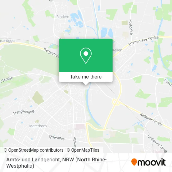 Карта Amts- und Landgericht