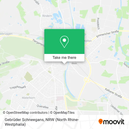 Gebrüder Schneegans map