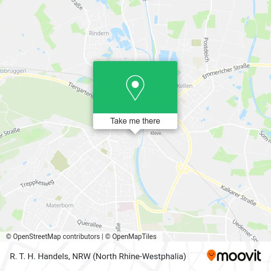 Карта R. T. H. Handels