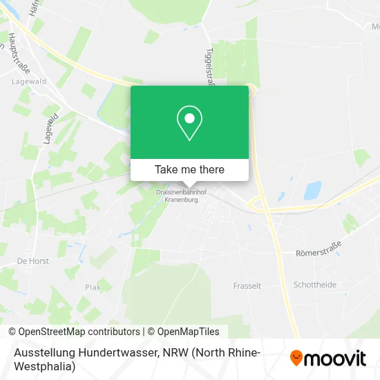 Ausstellung Hundertwasser map