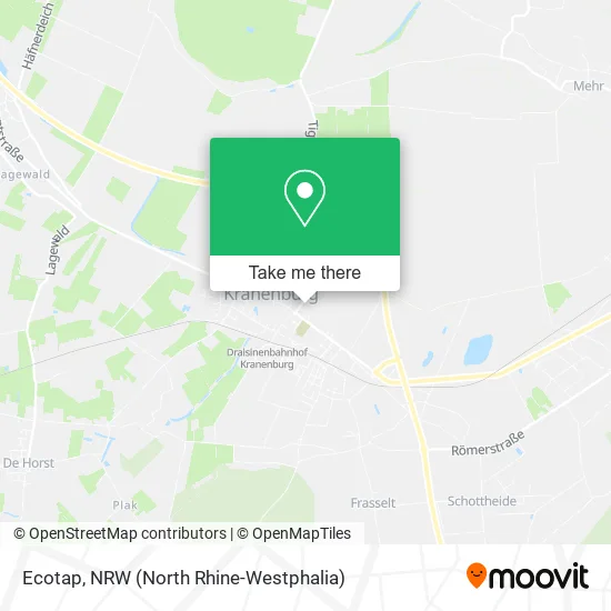 Ecotap map