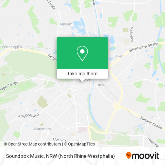 Soundbox Music map