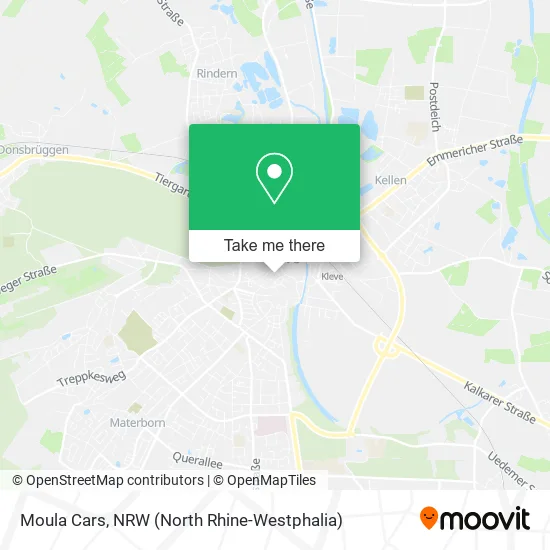 Moula Cars map