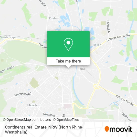 Карта Continents real Estate